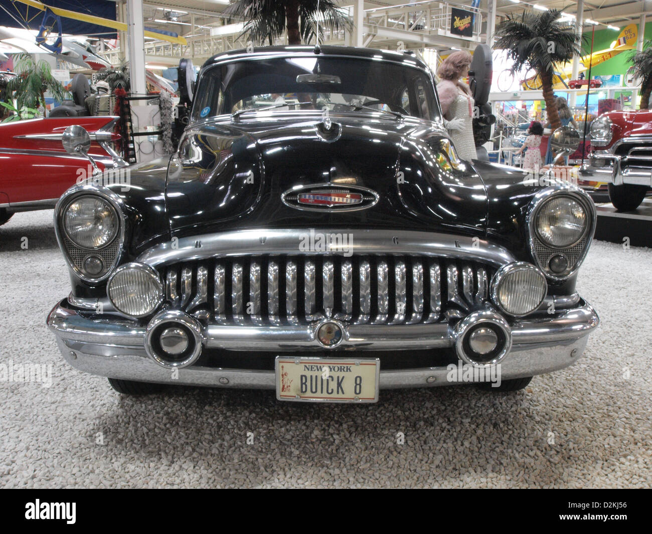 1953-Buick gerade acht Stockfoto