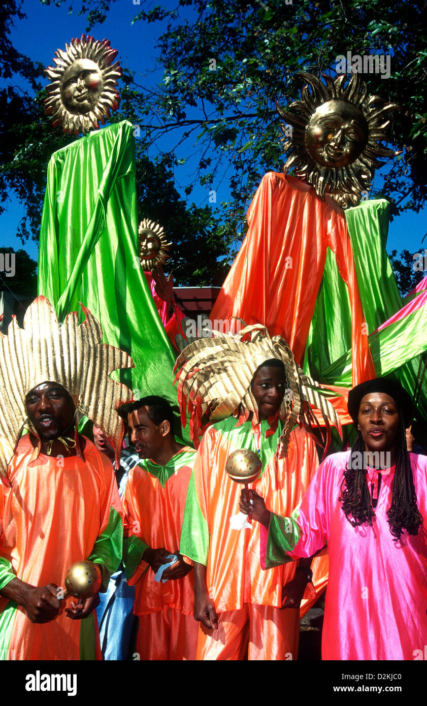 Bermondsey Karneval, südöstlich von London, UK. 1998. Stockfoto