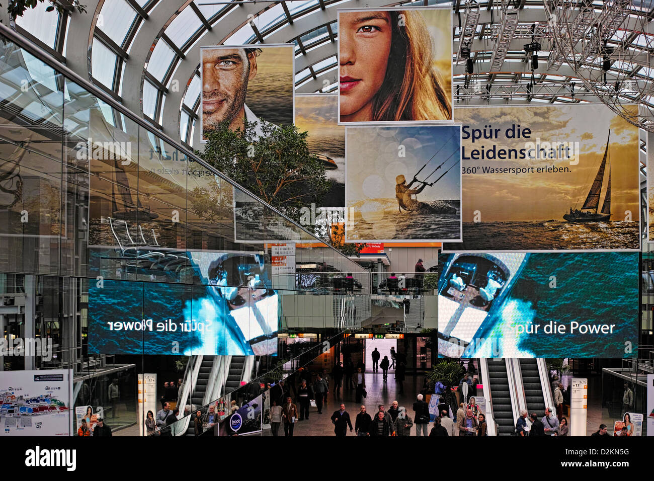 Düsseldorf Messe 2013 Stockfoto