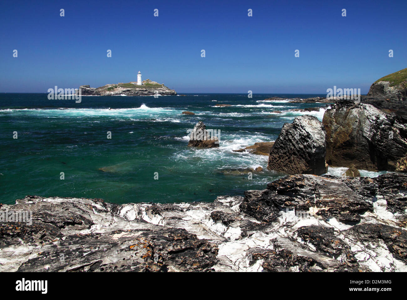 Godrevy felsen -Fotos und -Bildmaterial in hoher Auflösung – Alamy