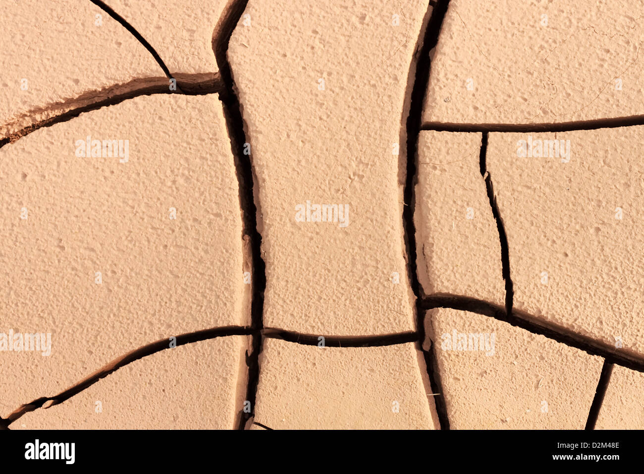 Rissigen Boden Hintergrund Stockfoto