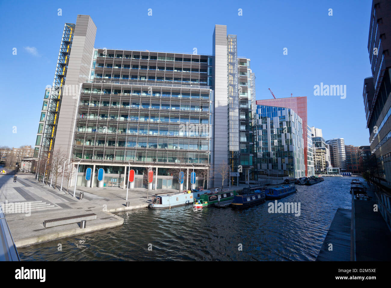 Waterside House, Mark & Spencer Head Office, Paddington Basin, Paddington, London, England, UK Stockfoto