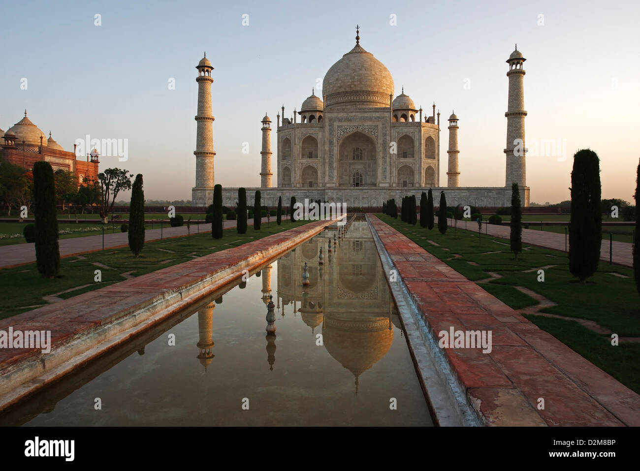 Das Taj Mahal, eines der sieben