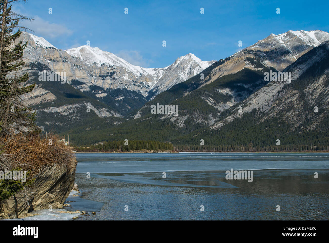 Lac des Arcs, Banff National Park, AB, Kanada Stockfoto