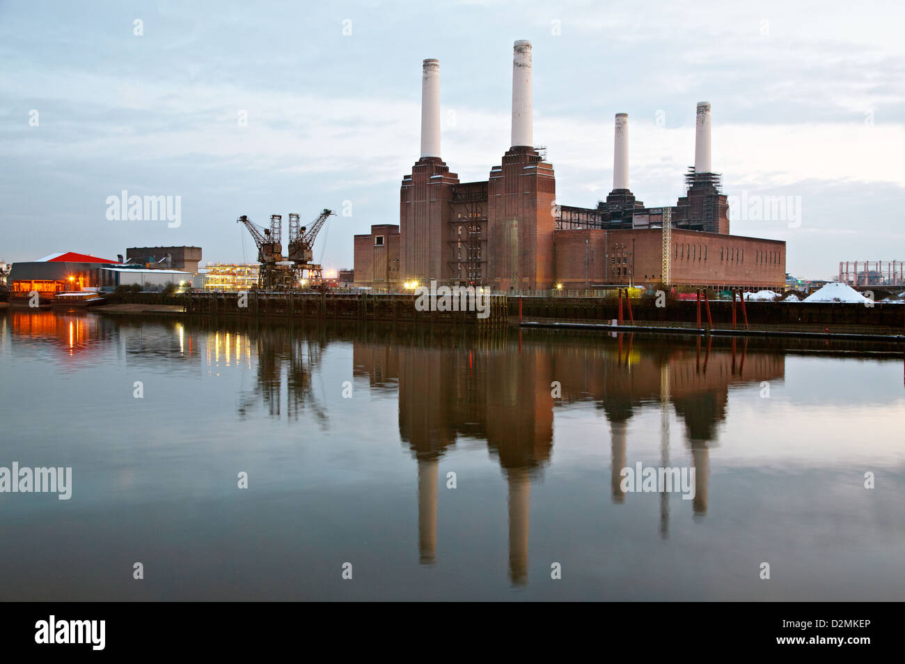 Battersea Power Station London UK Stockfoto