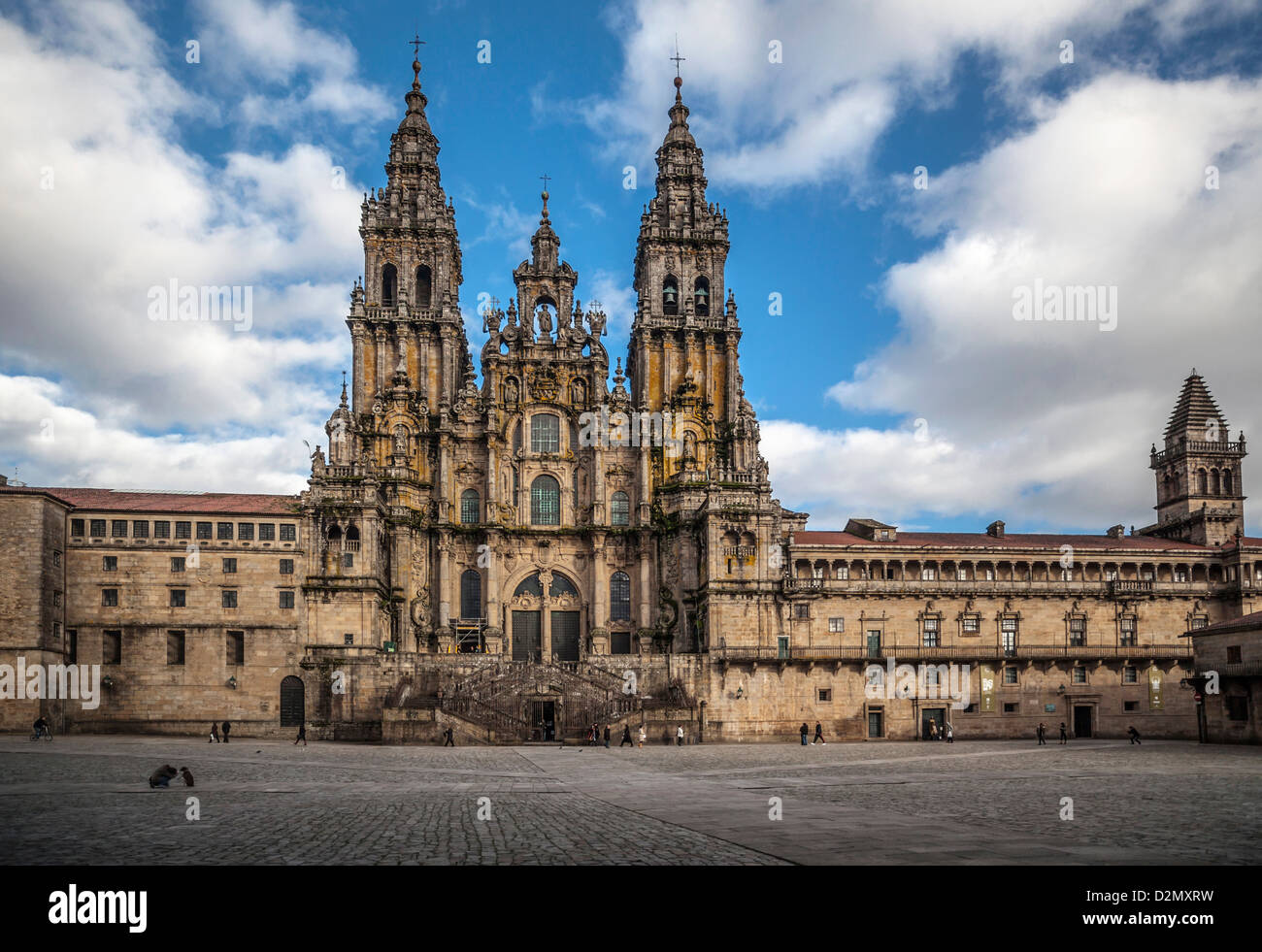 Santiago De Compostela, Galicien, Spanien Stockfoto