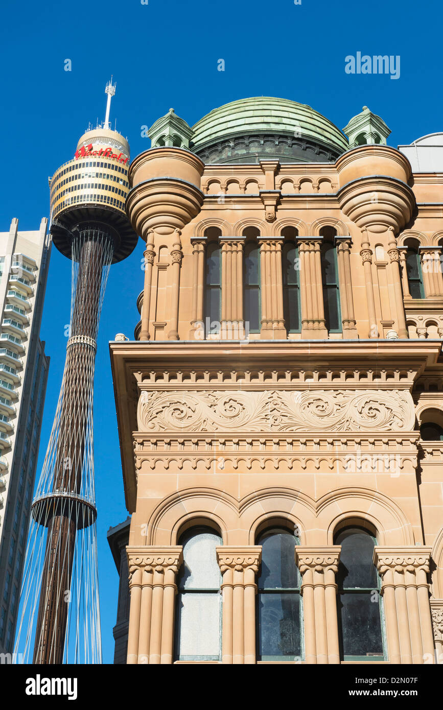 Sydney Tower, Sydney, New South Wales, Australien, Pazifik Stockfoto