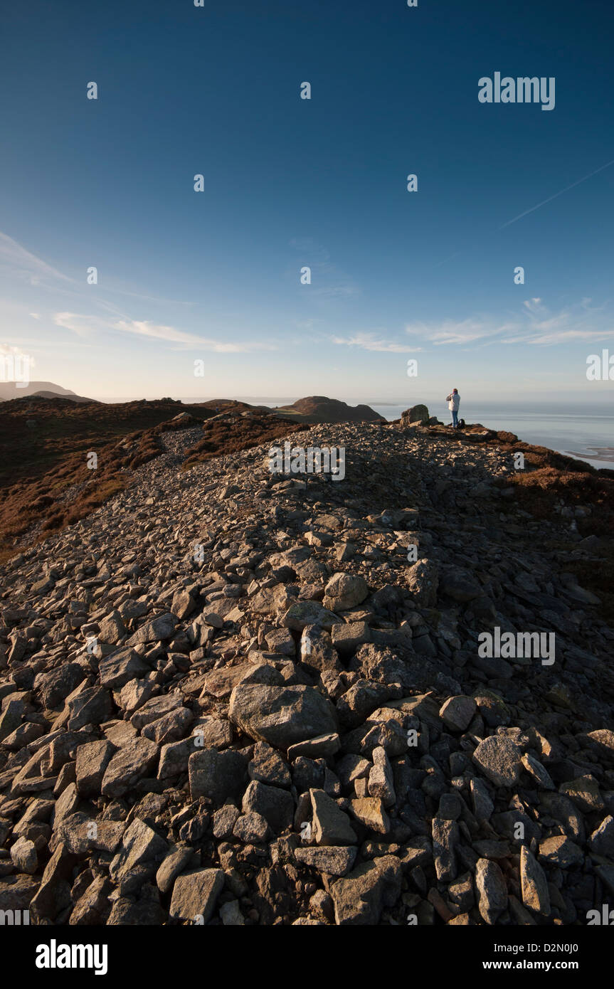 Berg der Conwy in Nordwales Stockfoto