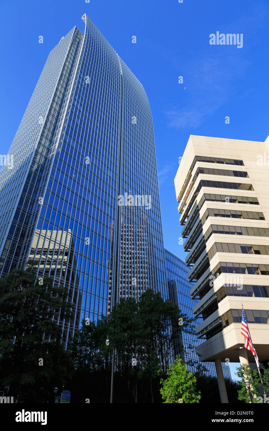 1180 Peachtree Turm, Atlanta, Georgia, Vereinigte Staaten von Amerika, Nordamerika Stockfoto