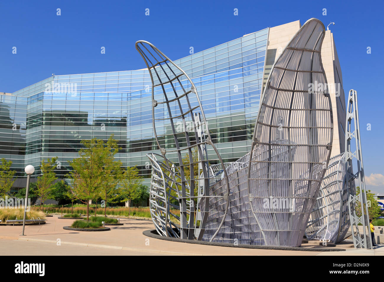 Lindsey-Flanigan Courthouse, Denver, Colorado, Vereinigte Staaten von Amerika, Nordamerika Stockfoto