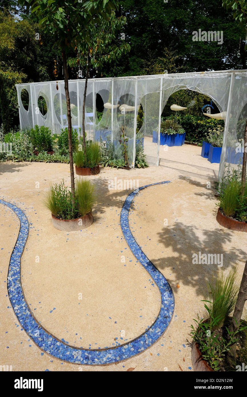 Festival International des Jardins anzuzeigen, Chateau de Chaumont, Chaumont-Sur-Loire, Indre-et-Loire, Loire-Tal, Frankreich Stockfoto