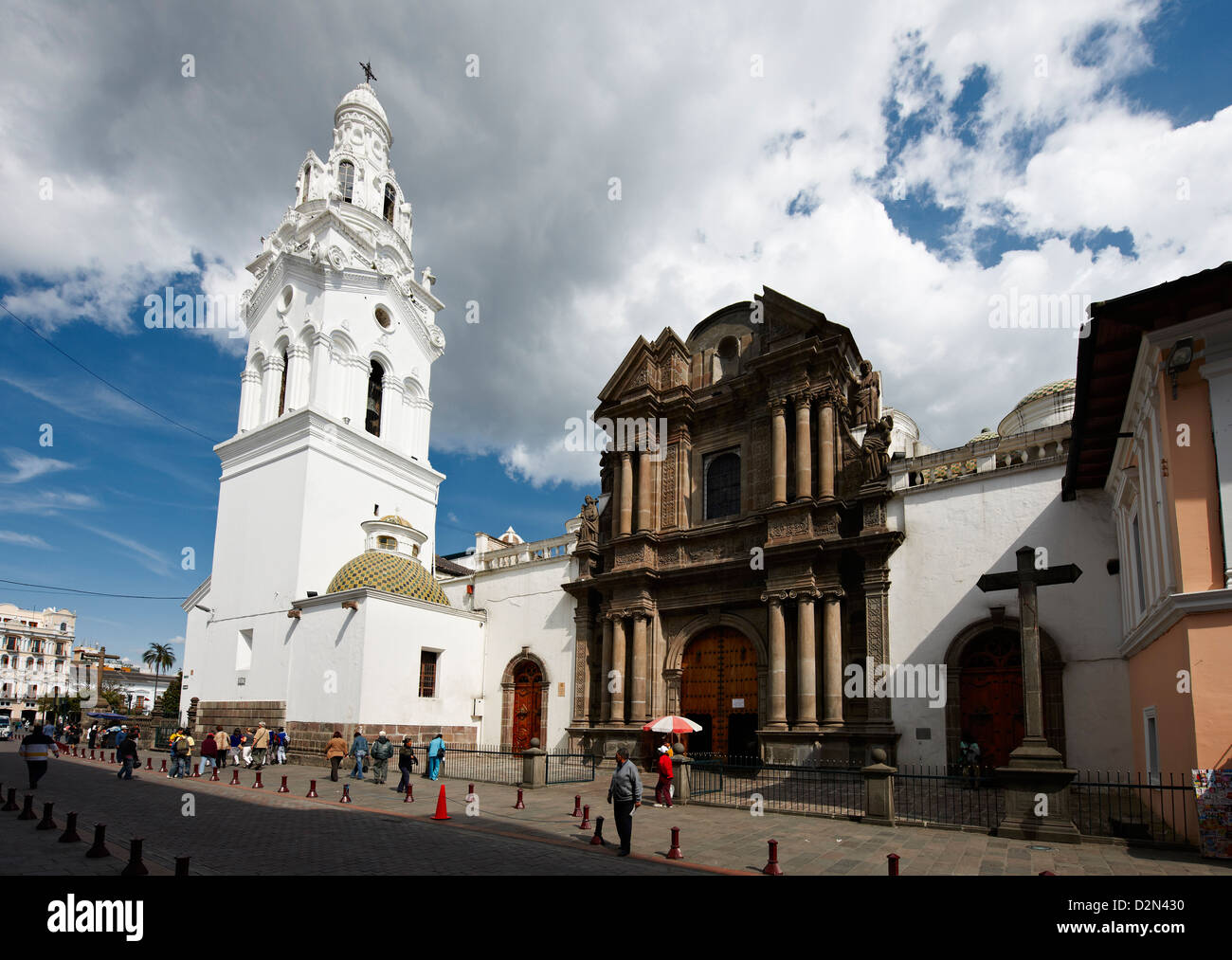 Iglesia El Sarario, historischen Zentrum von Quito, Ecuador Stockfoto