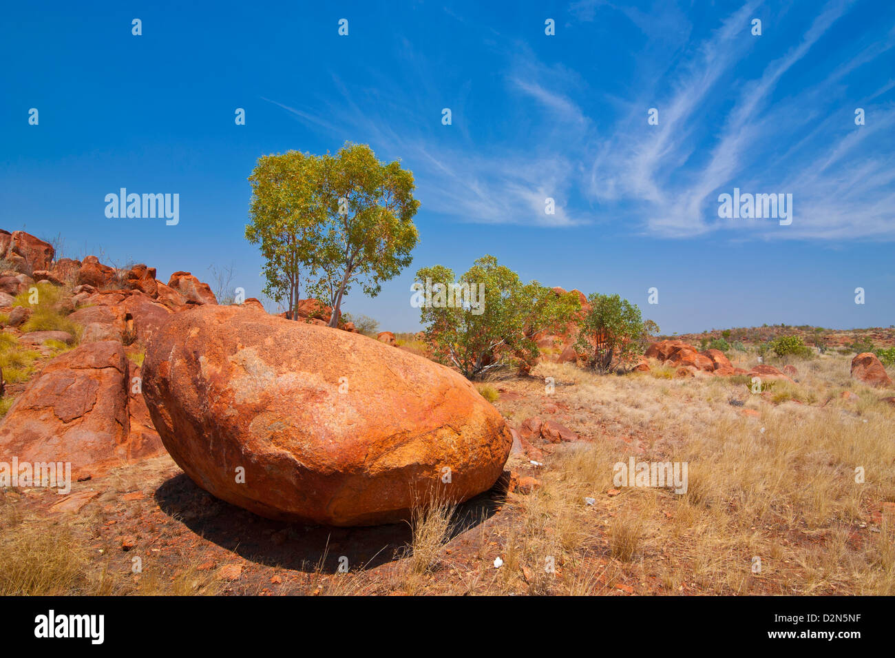Kundjarra (Kies) Granitfelsen, Northern Territory, Australien, Pazifik Stockfoto