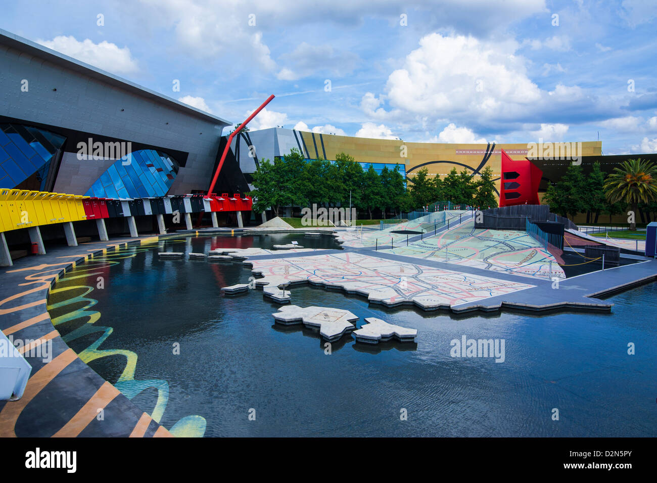 National Museum of Australia in Canberra, Australian Capital Territory, Australien, Pazifik Stockfoto