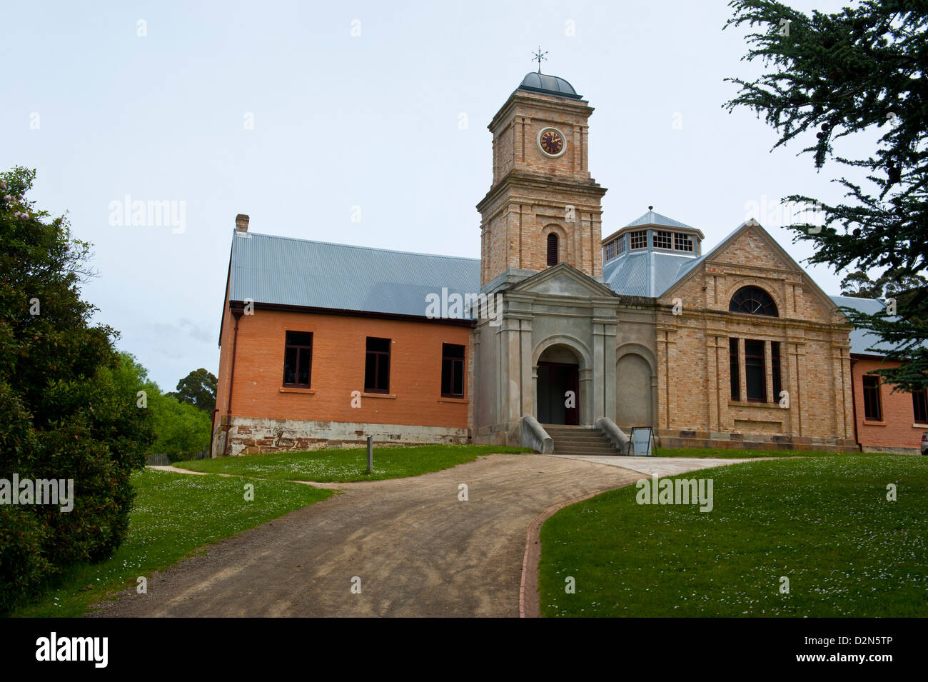 Australische Sträfling Website. UNESCO World Heritage Site, Port Arthur, Tasmanien, Australien, Pazifik Stockfoto