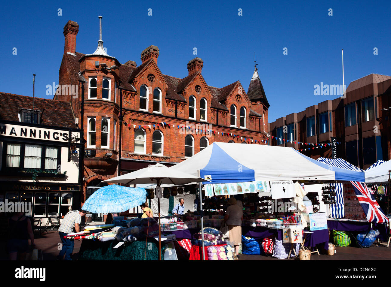 Marktplatz, Ipswich, Suffolk, England, Vereinigtes Königreich, Europa Stockfoto