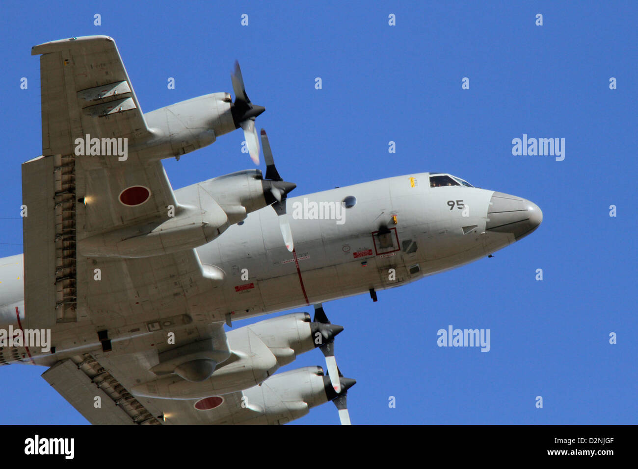 Lockheed P - 3C ASW Flugzeug von Japan Maritime Self Defense Force Stockfoto