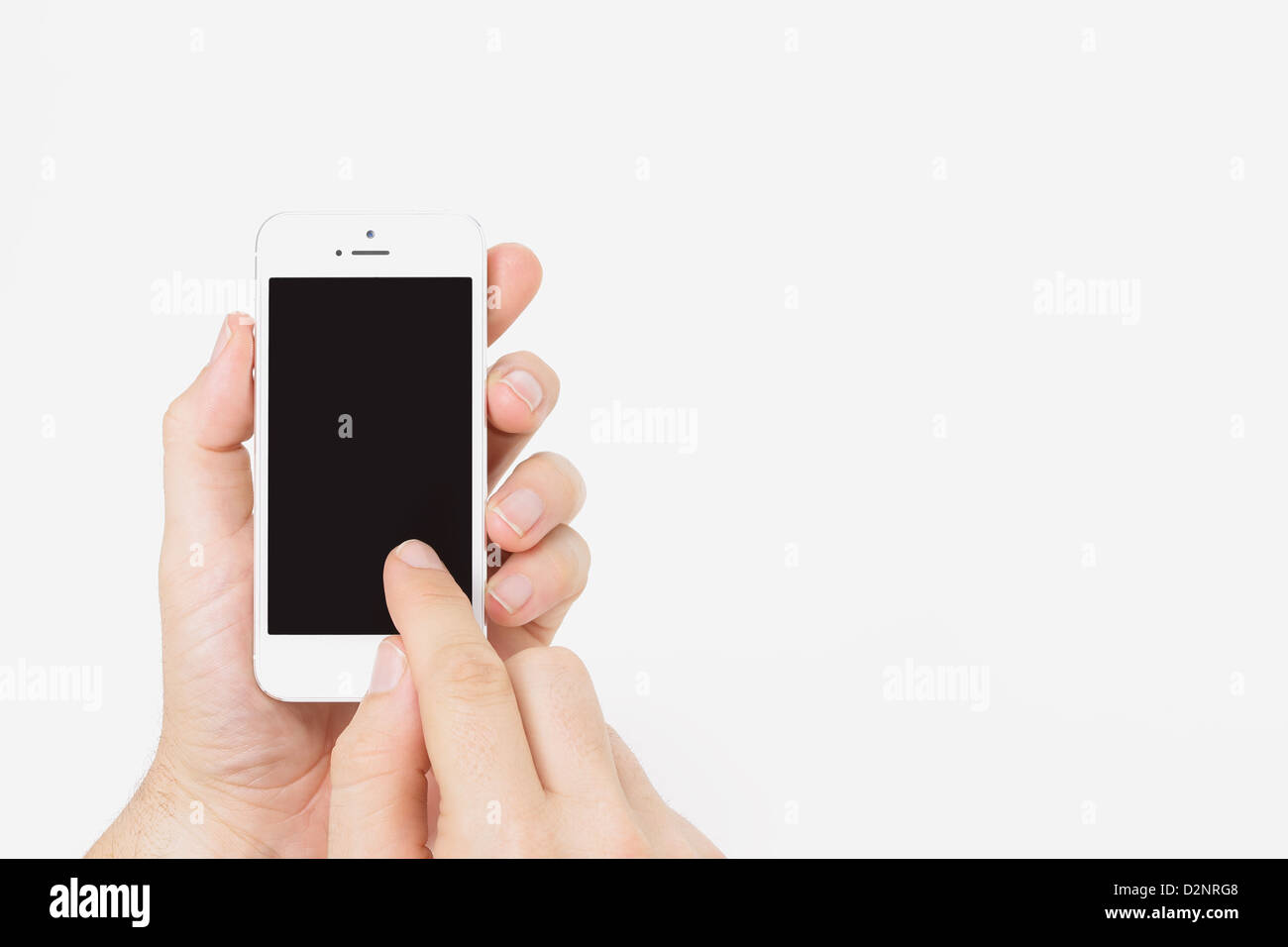 Per Smartphone Stockfoto