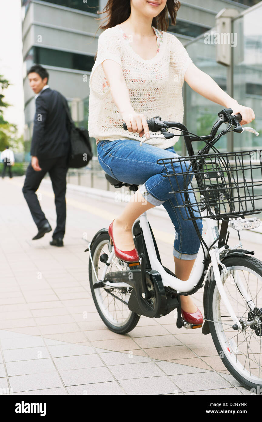 Elektro-Fahrrad Stockfoto
