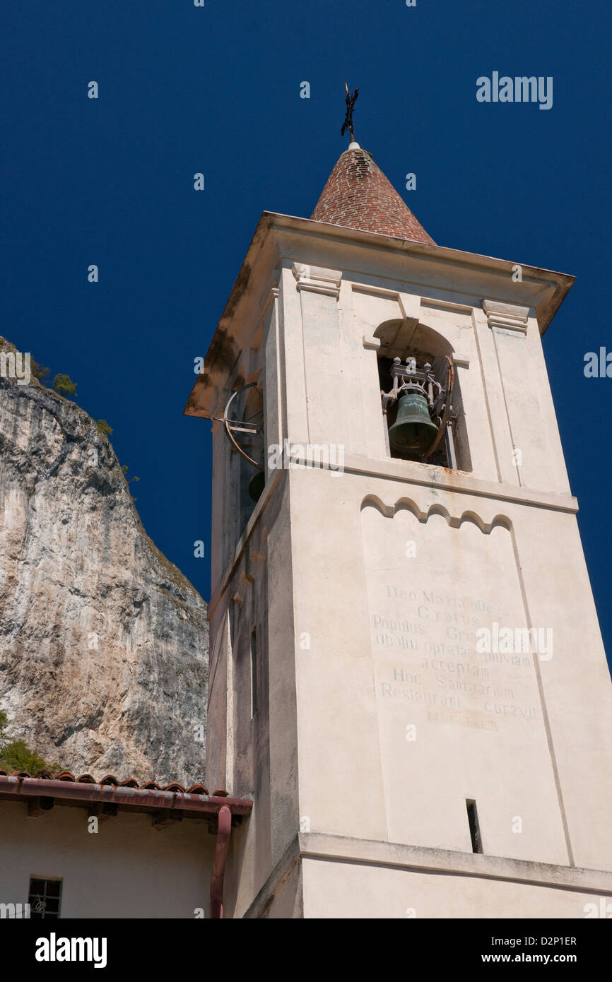 Kirche von San Martino, Griante, Comer See, Italien Stockfoto