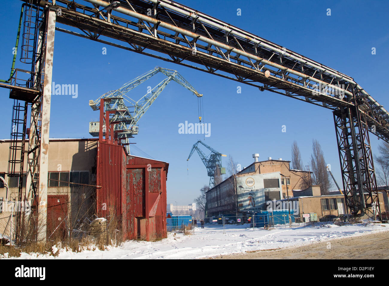 Danziger Werft Stockfoto