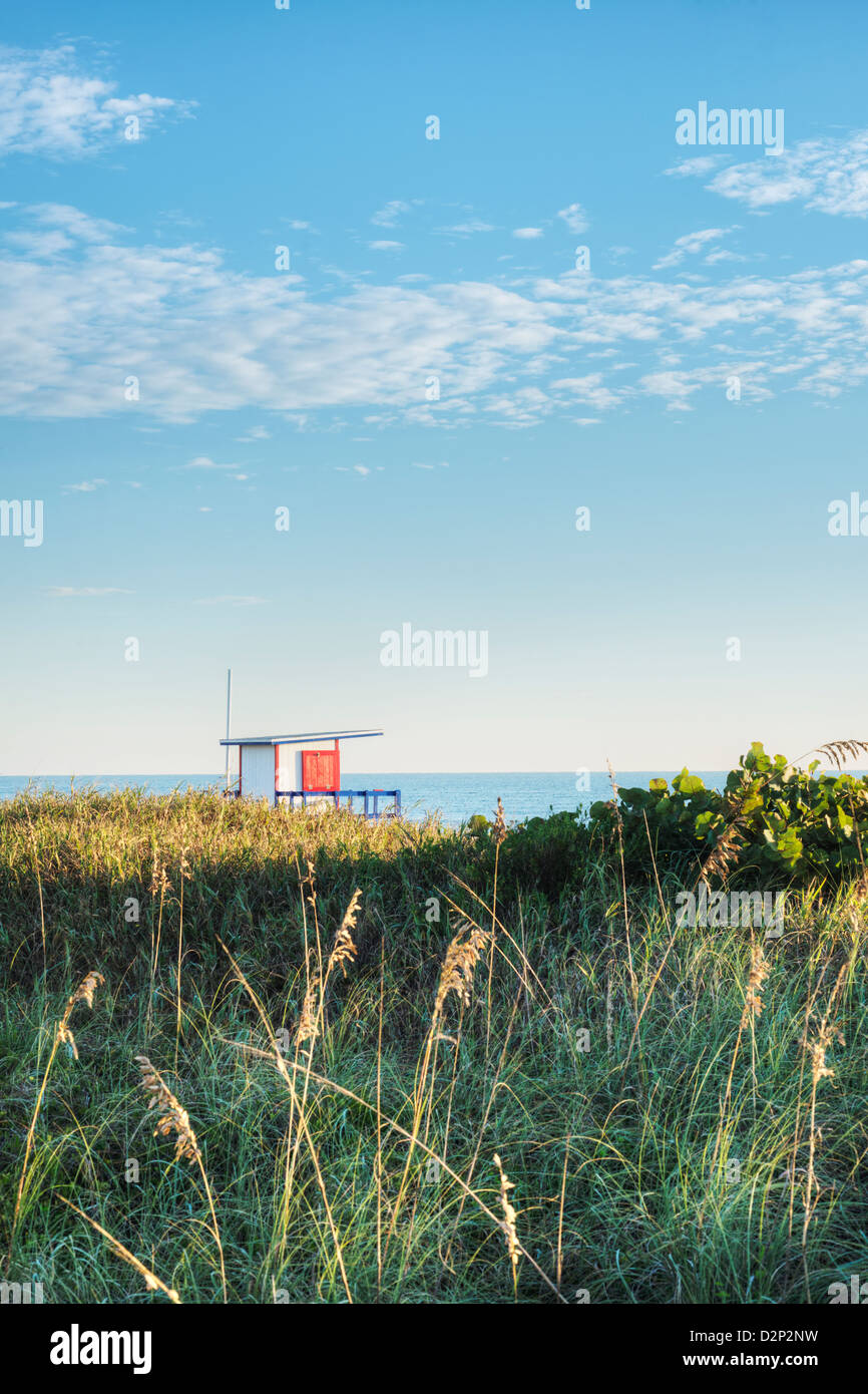 Cocoa Beach, Florida am Morgen. Stockfoto