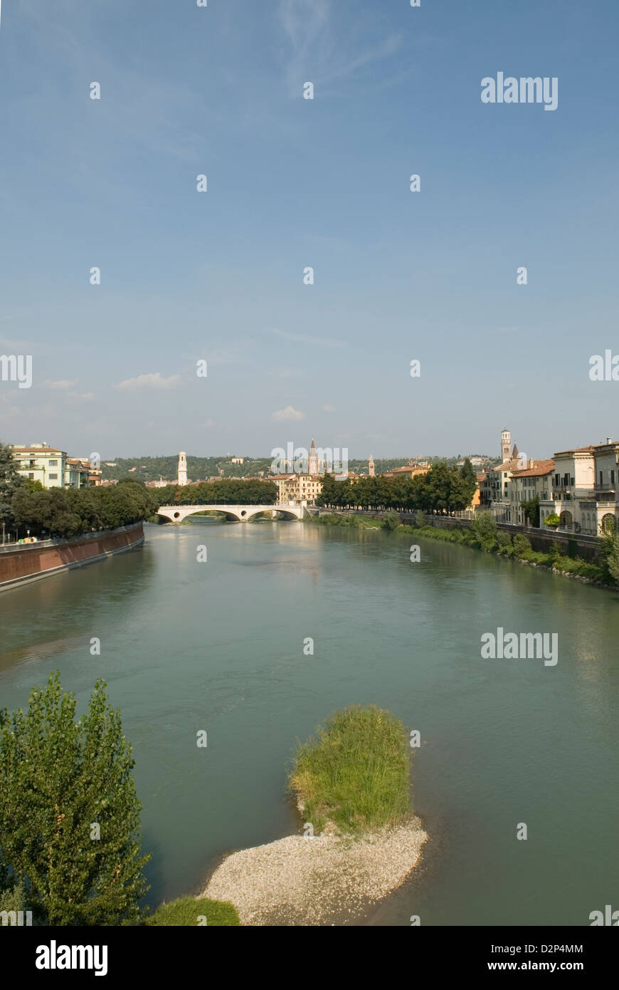 Verona Venetien Italien-Reise-Tourismus Stockfoto