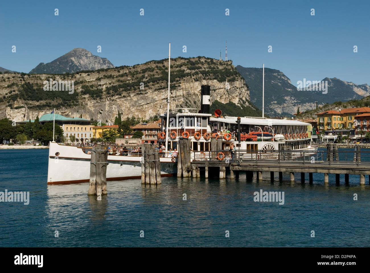 Torbole-Trentino-Südtirol-Italien-Reise-Tourismus Stockfoto