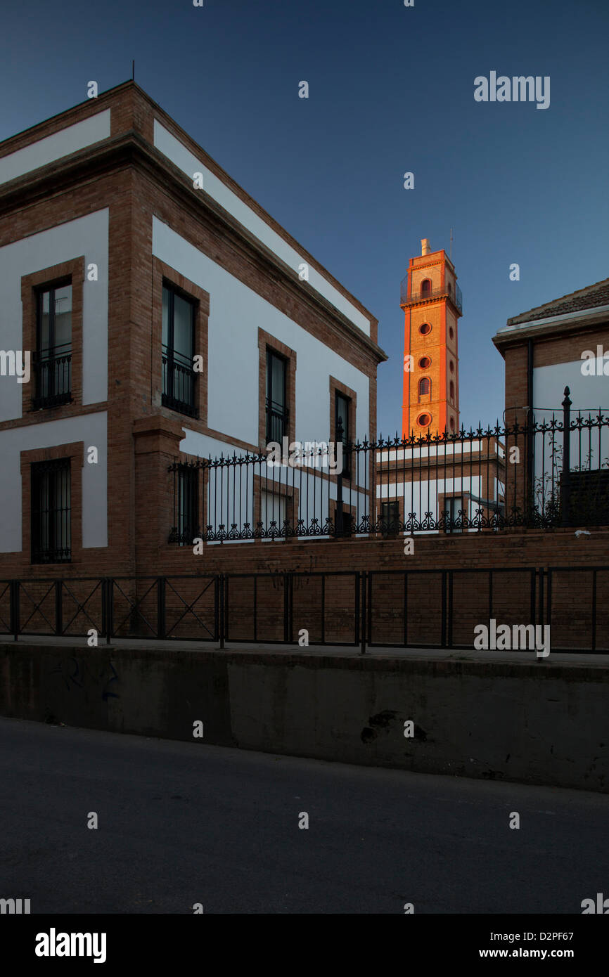 Sevilla, Spanien, Torre de Los Perdigones Stockfoto