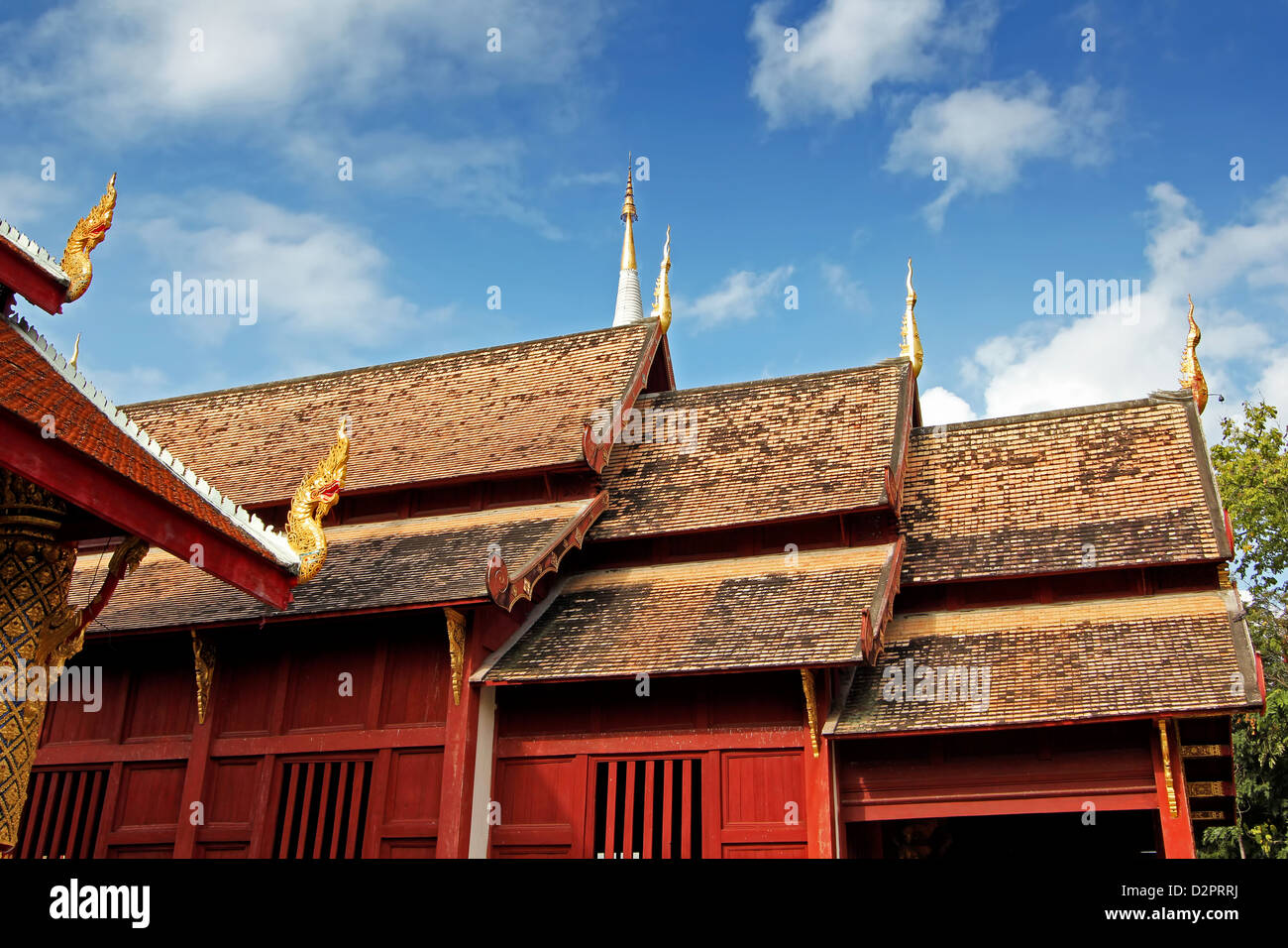 Wat Phra Singh / Chiang Mai / Thailand Stockfoto