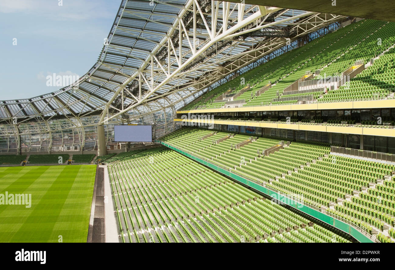 Rugby-Stadion, Aviva Stadium in Dublin, Irland Stockfoto