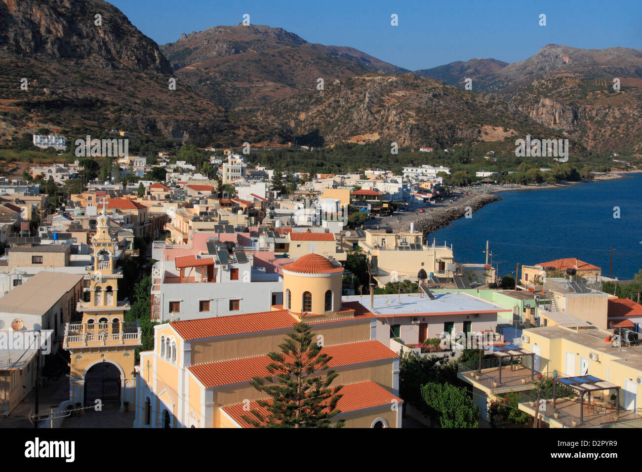 Paleochora, Kreta, griechische Inseln, Griechenland, Europa Stockfoto