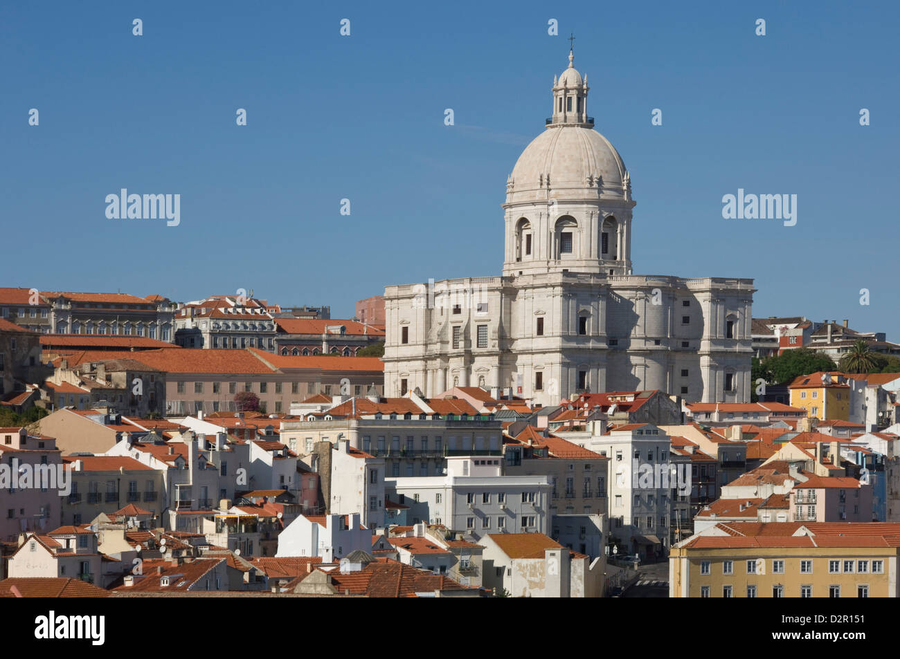 Nationalen Pantheon (Igreja de Santa Engracia), Stadtteil Alfama, Lissabon, Portugal, Europa Stockfoto