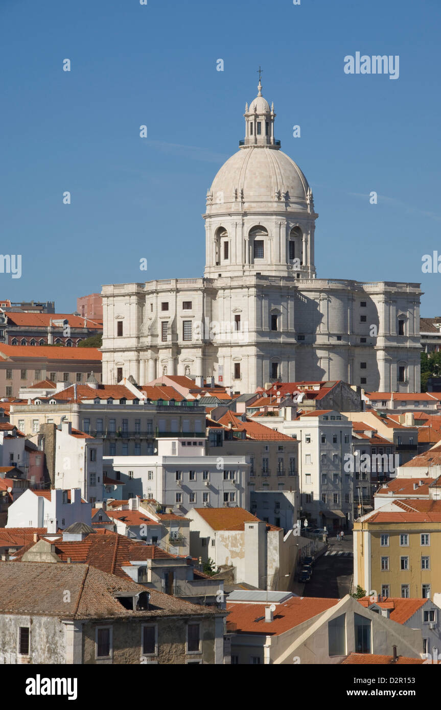 Nationalen Pantheon (Igreja de Santa Engracia), Stadtteil Alfama, Lissabon, Portugal, Europa Stockfoto