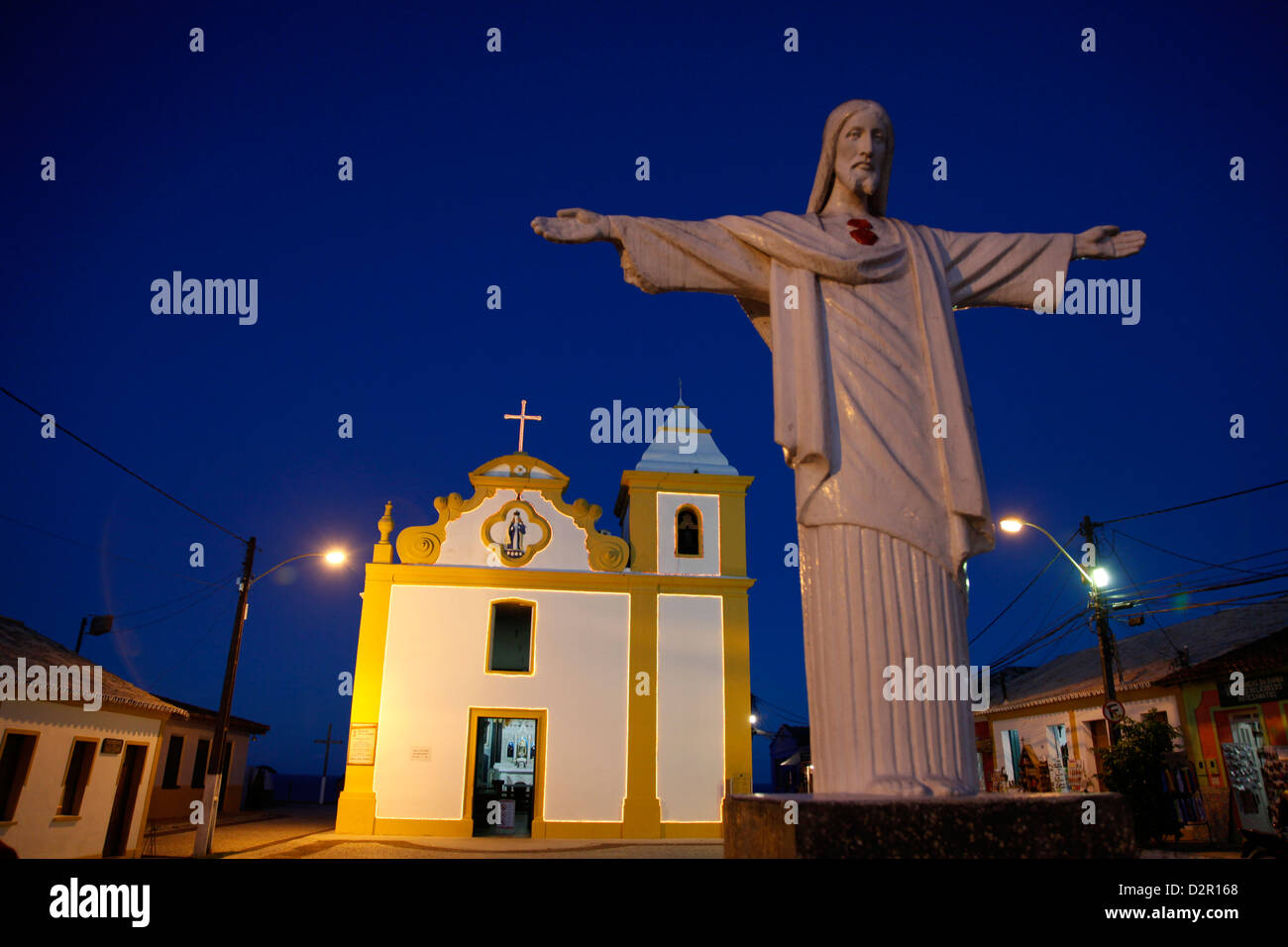 Kirche Nossa Senhora da Ajuda Arraial d ' Ajuda, Bahia, Brasilien, Südamerika Stockfoto Kirche Nossa Senhora da Ajuda Arraial d ' Ajuda, Bahia, Brasilien, Südamerika Stockfoto