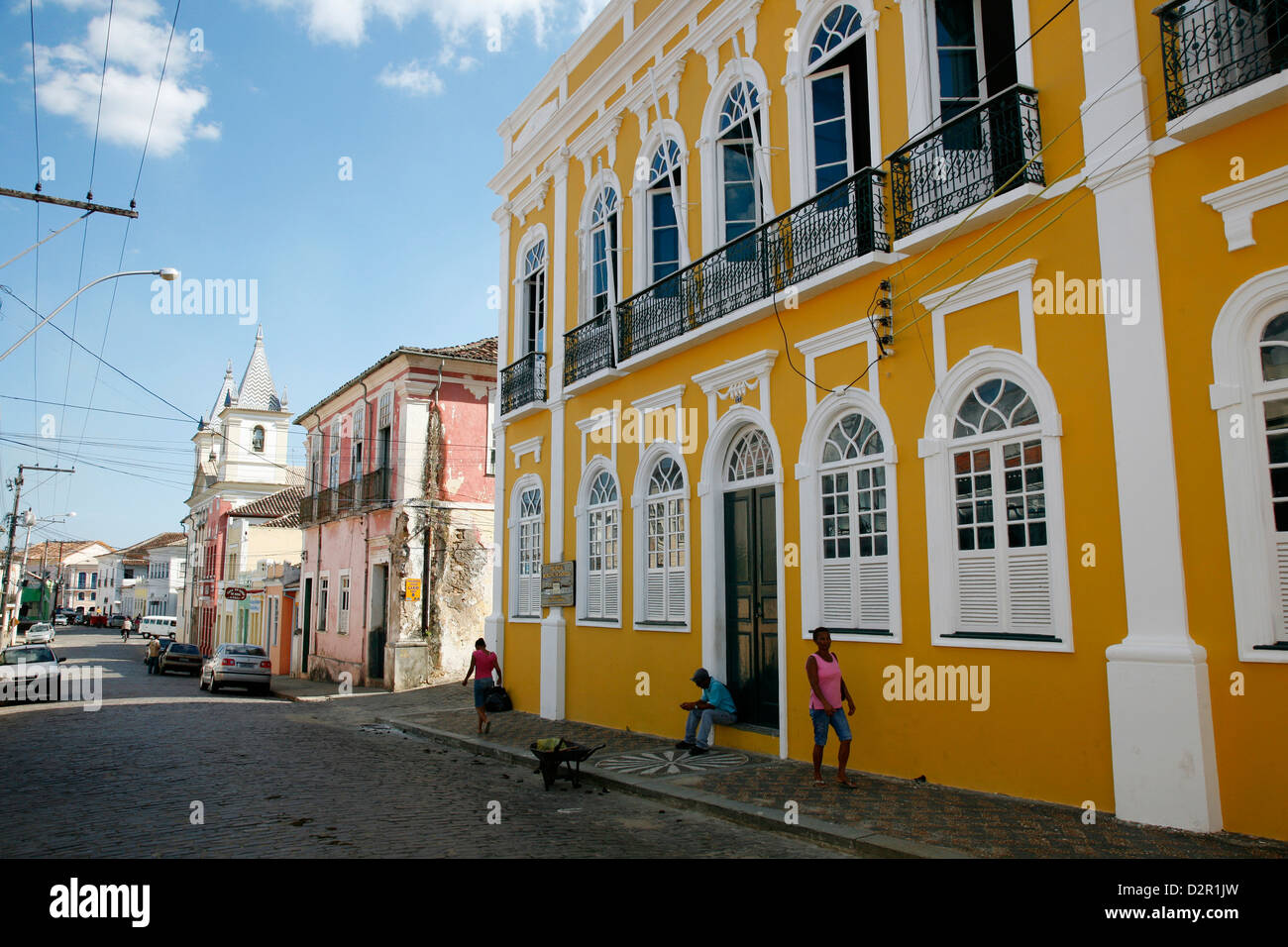 Cachoeira, Bahia, Brasilien, Südamerika Stockfoto