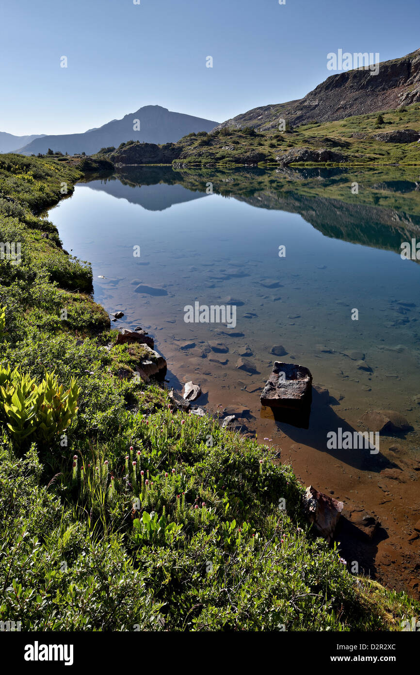 Kite See, Rio Grande National Forest, Colorado, Vereinigte Staaten von Amerika, Nordamerika Stockfoto