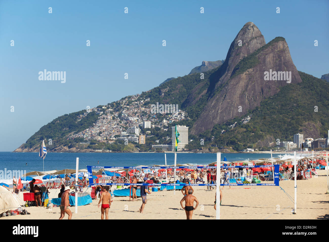 Ipanema-Strand, Rio De Janeiro, Brasilien, Südamerika Stockfoto Ipanema-Strand, Rio De Janeiro, Brasilien, Südamerika Stockfoto