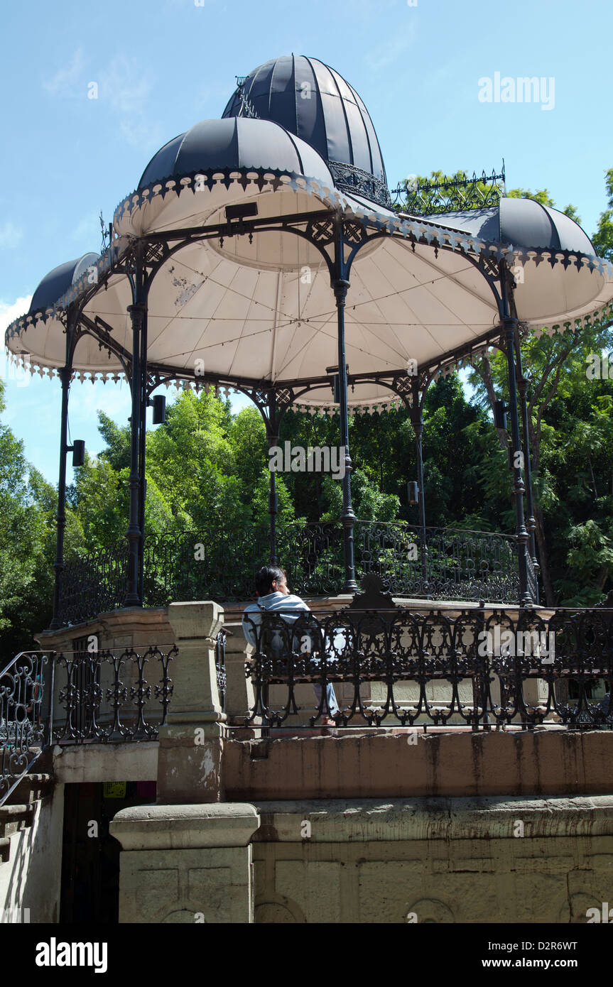 Zocalo Pavillon in Oaxaca - Mexiko Stockfoto