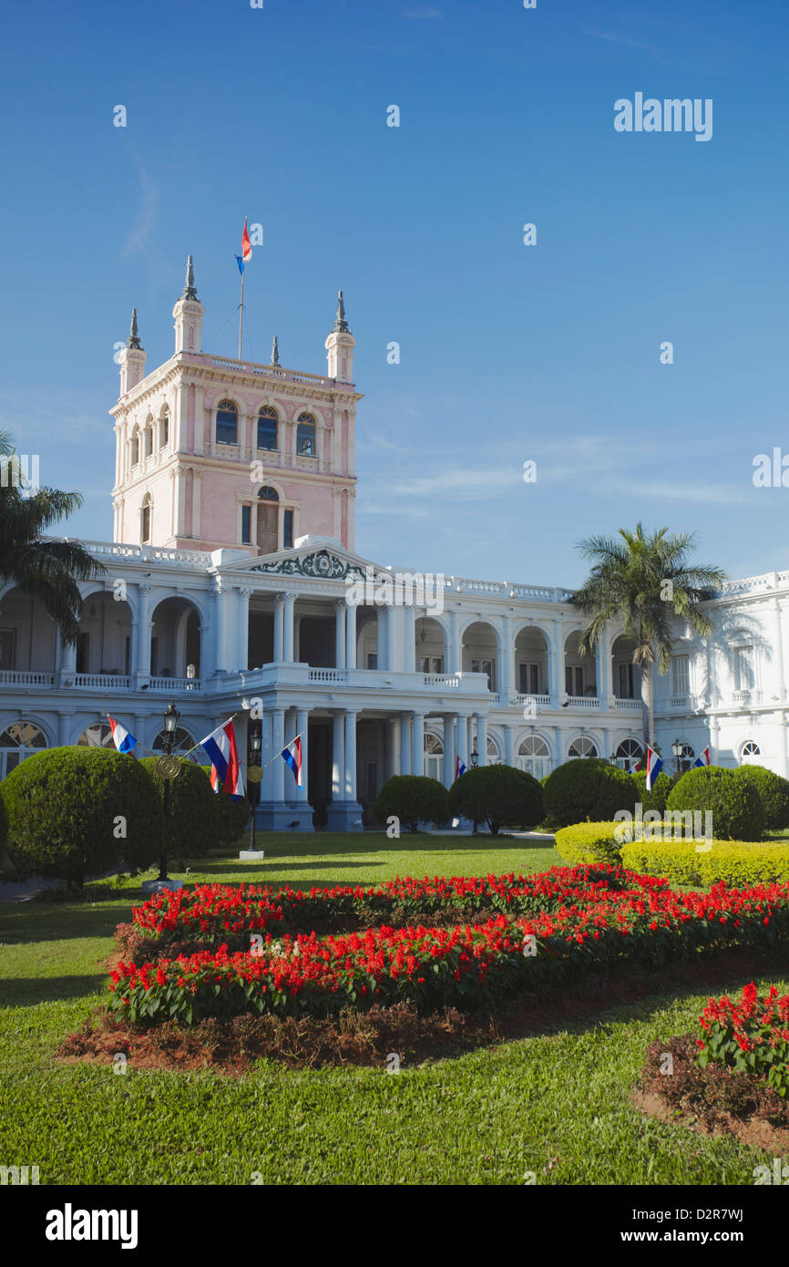 Palacio de Gobierno (Regierungspalast), Asuncion, Paraguay, Südamerika Stockfoto Palacio de Gobierno (Regierungspalast), Asuncion, Paraguay, Südamerika Stockfoto