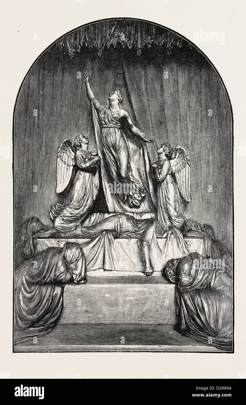 PRINZESSIN CHARLOTTE DENKMAL. DIE PRINZESSIN CHARLOTTE AUGUSTA 1796