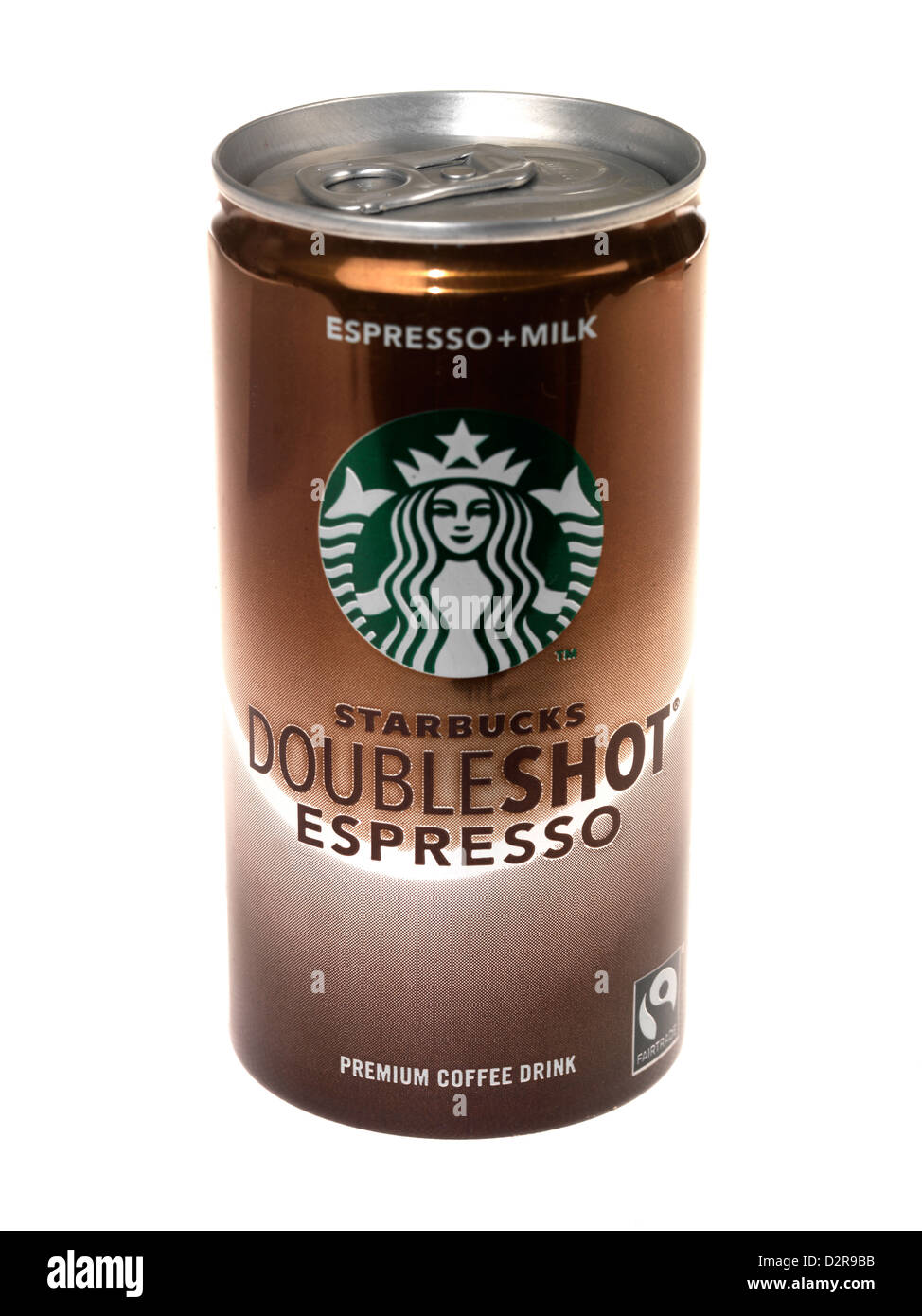 Kann der Espresso Starbucks Doubleshot Stockfotografie - Alamy