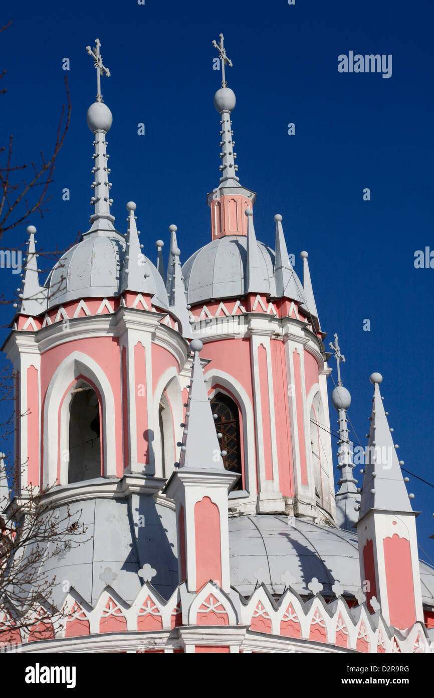 Chesma Kirche, St. Petersburg, Russland, Europa Stockfoto