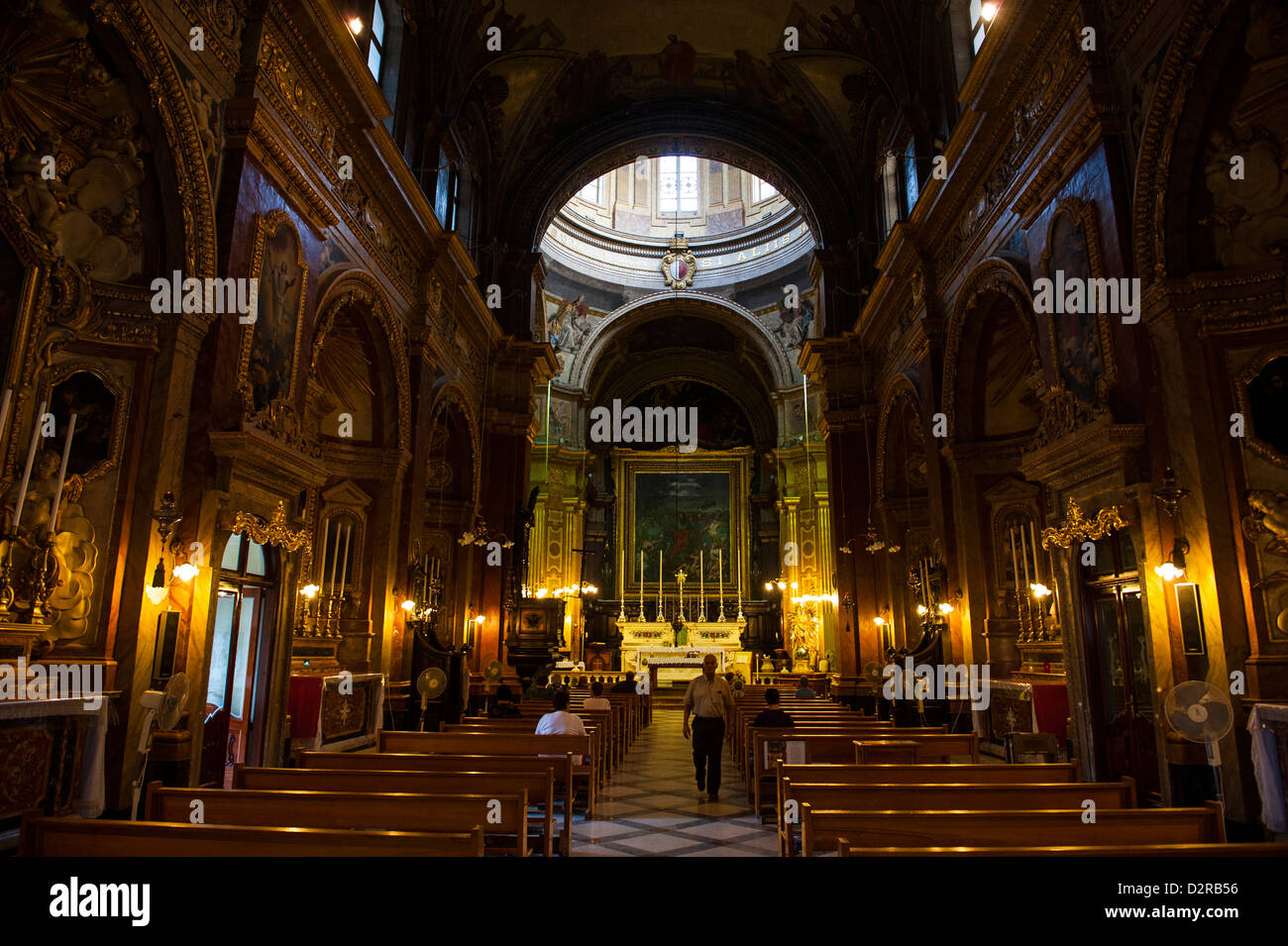 St. Paul Kirche, Rabat, Malta, Europa Stockfoto