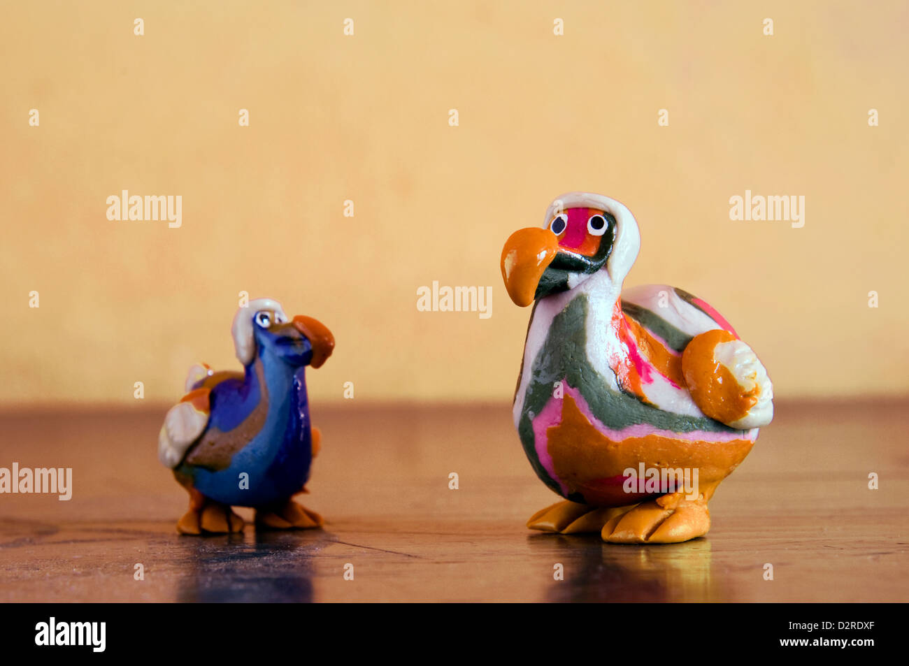 Miniaturbild des Dodos, mauritius Stockfoto
