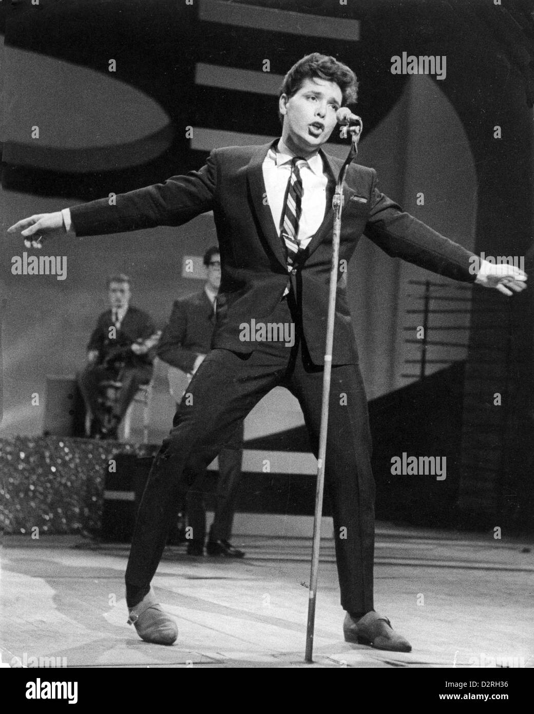 CLIFF RICHARD and the Shadows am Sonntagabend im London Palladium im Januar 1960. Foto: Tony Gale Stockfoto