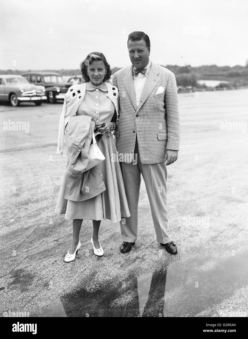 Herr & Frau Henry Ford II in Southampton, 1950 Stockfoto