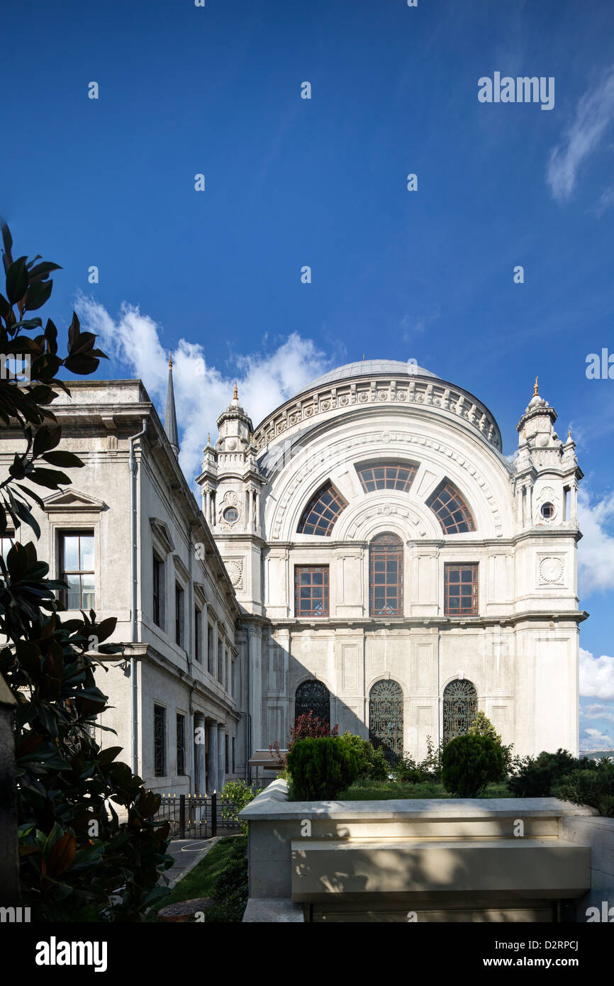 Dolmabahce Moschee, Stadtteil Besiktas, Istanbul, Türkei Stockfoto