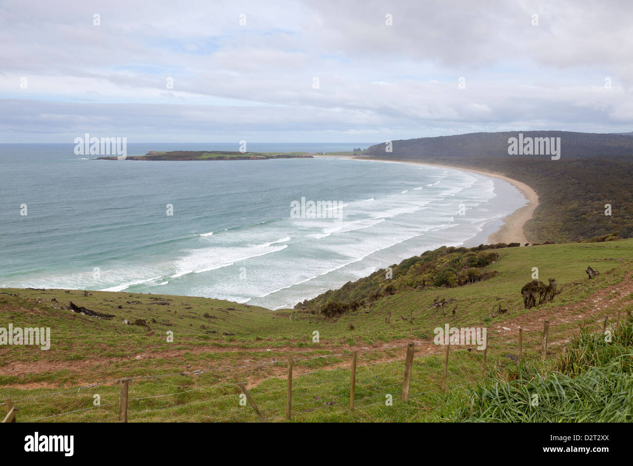 Florenz-Hill Lookout, Südinsel, Neuseeland Stockfoto