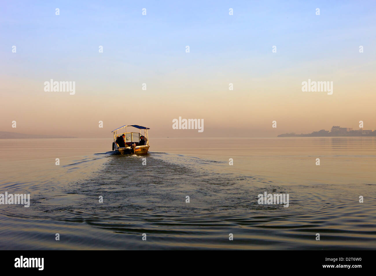 Am frühen Morgen, Tana-See, Bahir Dar, Äthiopien, Afrika Stockfoto